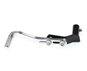 バイク 汎用 シフトペダル チェンジペダル 角度調節 高さ調節可能 シフトレバー アルミ シルバー