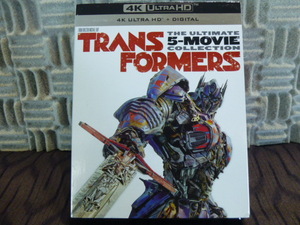 ☆４KーULTRAーHD&ブルーレイ☆《TRANS FORMERS　5-MOVIE COLLECTION》輸入盤10枚組/日本語字幕、吹替なし/中古