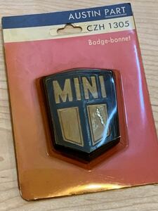 送料無料 RoverMini mk3 ボンネット Emblem czh1305 旧Mini ClassicMini