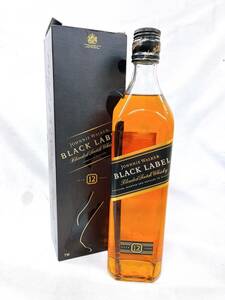 ◎未開栓◎JOHNNIE WALKER BLACK LABEL 12年 700ml 40% 箱付 ブラックラベル ジョニーウォーカー 古酒 ウイスキー