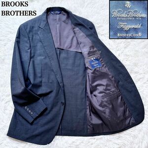 BROOKS BROTHERS ブルックスブラザーズ 1818 FITZGERALD テーラードジャケット 背抜き グレー 40