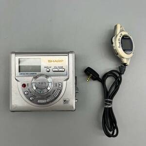 SHARP シャープ MD-MS721-S MDポータブルレコーダー 管:050507