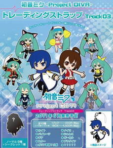 project diva トレーディングストラップ03　初音ミク　1BOX10個入　　新品