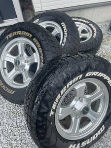 MONSTA TERRAIN GRIPPER 265/70R17 265/70-17 115T ホワイトレター オール テレーングリッパー 4本