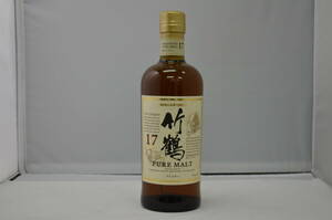 【大黒屋】【未開栓】NIKKA ニッカ 竹鶴 17年 ピュアモルト ウイスキー 700ml 43% 