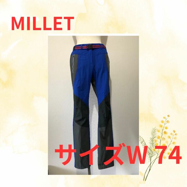 MILLET ボトムス　ブルー系　サイズ　W:72