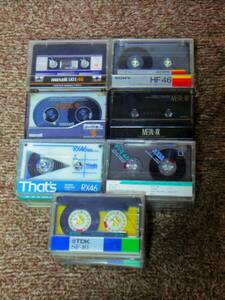 カセットテープ　SONY／TDK／AXIA／Maxell／That's　中古品　30本　おまけ付