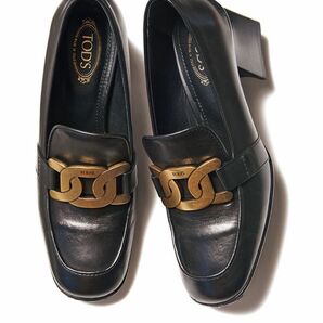 【希少】TOD'S トッズ ケイト レザーローファー パンプス 38