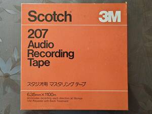 オープンリールテープ １０号　Ｓｃｏｔｃｈ 207 Audio Recording Tape 使用録音済み　自宅長期保管品