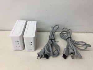 IODATA PLCアダプタ PLC-ET/M 中古品 2台セット　 (管２FB2-N6）