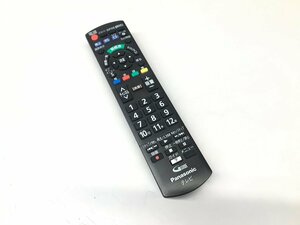 Panasonic テレビリモコン 　N2QAYB000814　中古品　　(管：2A2-M1）　