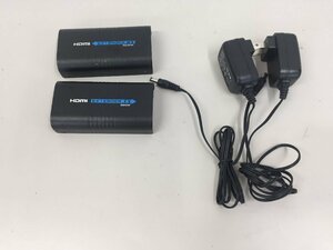 HDMI延長器★ MiraBox EXTENDER RX(受信機)/TX(送信機) セット　（管2FC3-N18）