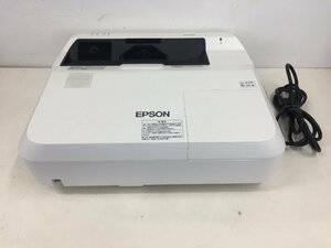 超短焦点 プロジェクター EPSON エプソン EB-1460UT ランプ使用時間高2507H　リモコンと専用ペン欠品