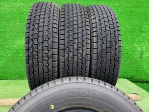 ブリヂストン ブリジストン BS スタッドレスタイヤ 4本セット W300 145/80R12 80/78N LT 2021年 8分山