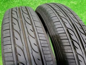 ダンロップ DUNLOP 夏タイヤ 2本セット EC202 145/80R13 2022年 8分山 EC204