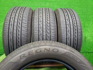 ブリヂストン ブリジストン BS 夏タイヤ 4本セット REGNO GR-XII GR-X2 205/55R16 2021年 8分山 カローラ ノア ヴォクシー プリウス BRZ 86