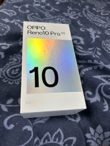 Reno10 Pro 5G 6.7インチ メモリー8GB ストレージ256GB シルバーグレー OPPO