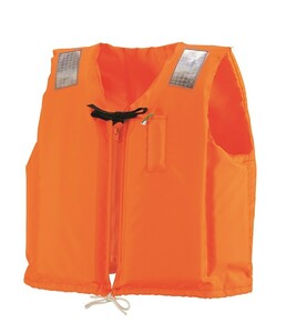  Sakura Mark attaching life jacket small size for ship C-2 orange life jacket tsunami water . measures disaster prevention 
