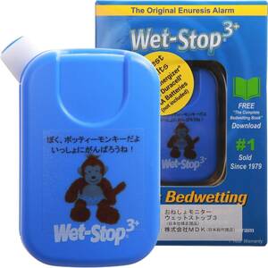 おねしょアラーム 日本仕様正規品 MDK【おねしょモニター ウェットストップ３】WET STOP3 おねしょ ブザー 入学 入園 