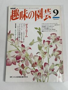 NHK趣味の園芸 1994年9月号　ゼラニューム・セントポーリア　1994年 平成6年【H76899】