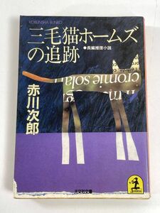 三毛猫ホームズの追跡 赤川次郎 光文社文庫　1985年 昭和60年【H79279】