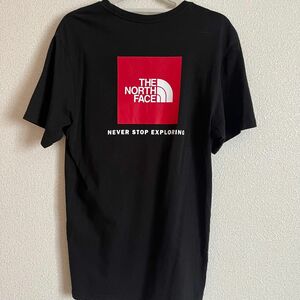 【美品】 THE NORTH FACE ノースフェイス 白 Tシャツ バッグプリント Mサイズ