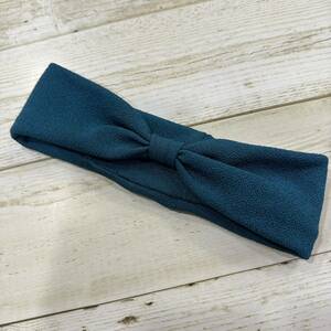  green green hair band crepe-de-chine cloth manner 