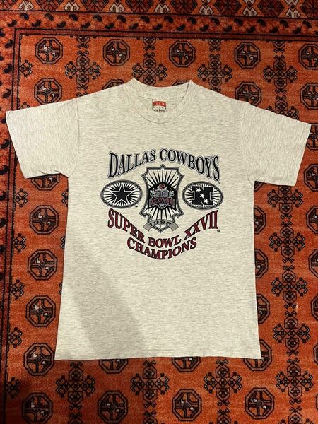 古着 90年代 NUTMEG NFL DALLAS COWBOYS ダラスカウボーイズ Tシャツ USA製 メンズM