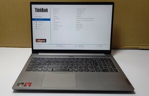 1円スタート【ジャンク】 Lenovo ThinkBook15 Gen2 Ryzen7 4700U 15.6FHD