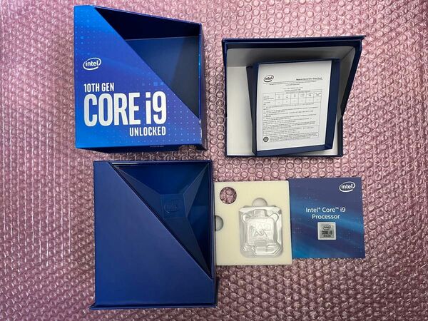 intel core i9-10900k 箱のみ