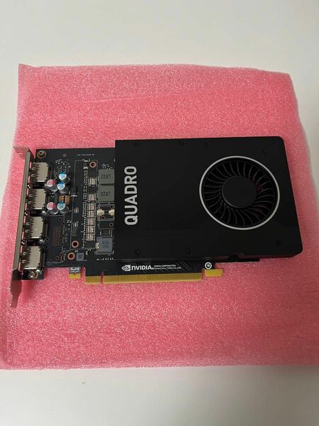 Quadro NVIDIA P2200 グラフィックボード動作検証済み