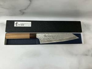 堺孝行 DAMASCUS VG-10 剣型牛刀 190mm 33層 ダマスカス鋼 中古