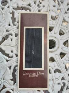 ■箱付デッドストック Christian Dior クリスチャンディオール 紳士用靴下 25cm メンズソックス　薄手/夏用/