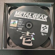 プレイステーション メタルギアソリッド メタルギア ソリッド PlayStation1 METAL GEAR_画像2