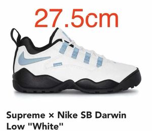 Supreme × Nike SB Darwin Low Desert White 27.5cm