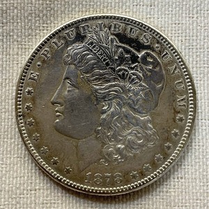 アメリカ銀貨 1878年 モルガンダラー 1ドル 銀貨 重量 約26.7g