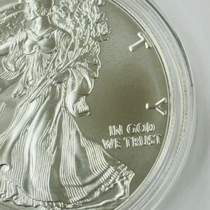 ★☆E-48 2021年 アメリカンイーグル銀貨 クリアケース付き♪シルバー 1ドル ウォーキングリバティ 1オンス 1oz シルバー コイン ★☆の画像6