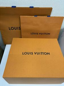 ■□ ルイヴィトン 箱 ショッパー 3点おまとめ LOUIS VUITTON BOX 空き箱 紙袋 ■□