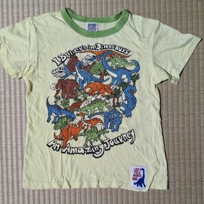 F.O.KIDS　Ｔシャツ　140cm　恐竜柄　リンガーＴシャツ