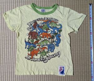 F.O.KIDS　Ｔシャツ　140cm　恐竜柄　リンガーＴシャツ