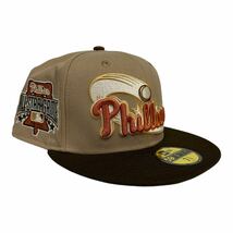 新品73/4 フィラデルフィア・フィリーズ　海外限定ニューエラキャップ　59FIFTY NEW ERA 帽子 日本未発売　ベースボールキャップ_画像4