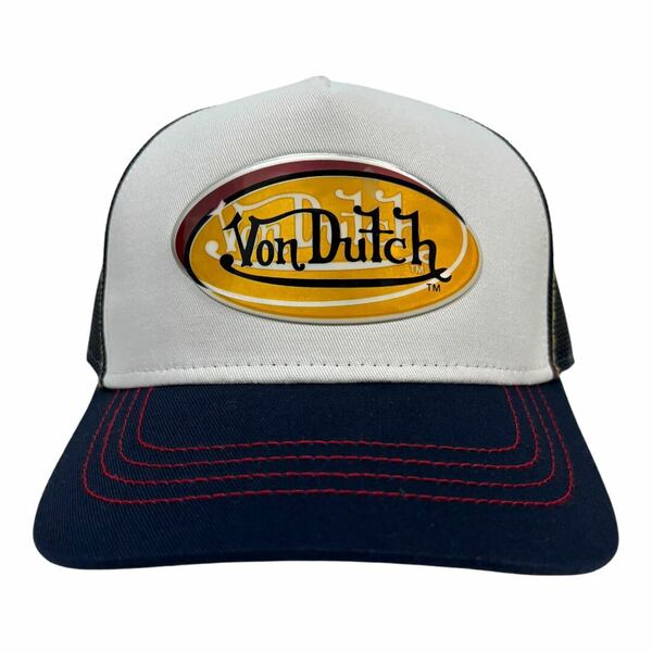 Von Dutch 入荷！新品　ボンダッチ　メッシュトラッカーキャップ　帽子　CAP Y2Kファッション　TGC 韓国ファッション