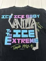 90’s VANILLA ICE “TO THE EXTREME TOUR Lヴィンテージ Tシャツ 古着 _画像5