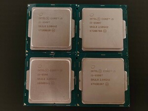 Intel Core i5-6500T×3 / i5-6500×1 [CPU4 piece ]