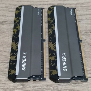 G.SKILL SNIPER X DDR4-3600 8GB×2枚 計16GB 【デスクトップ用メモリ】の画像6