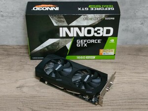 NVIDIA INNO3D GeForce GTX1660Super 6GB TWIN X2 【グラフィックボード】