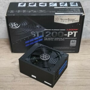 SILVER STONE ST1200-PT 80PLUS PLATINUM 1200W 【電源ユニット】の画像1