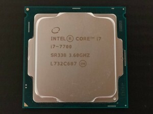 Intel Core i7-7700 【CPU】