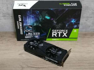 NVIDIA 玄人志向 GeForce RTX3060Ti 8GB GALAKURO GAMING OC 【グラフィックボード】