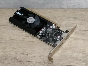 NVIDIA MSI GeForce GT1030 2GB LP OC [ графическая плата ]